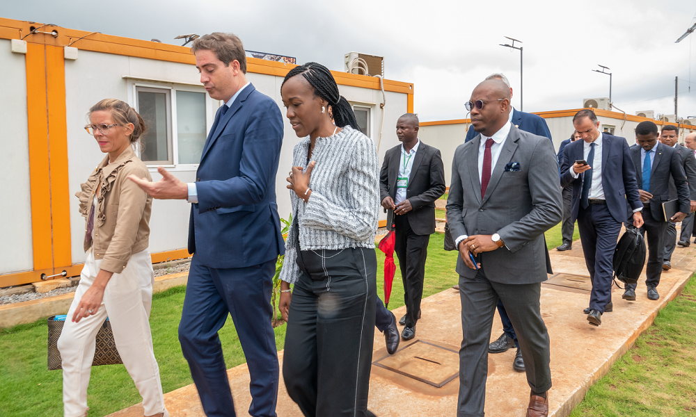 French delegation visit at GDIZ