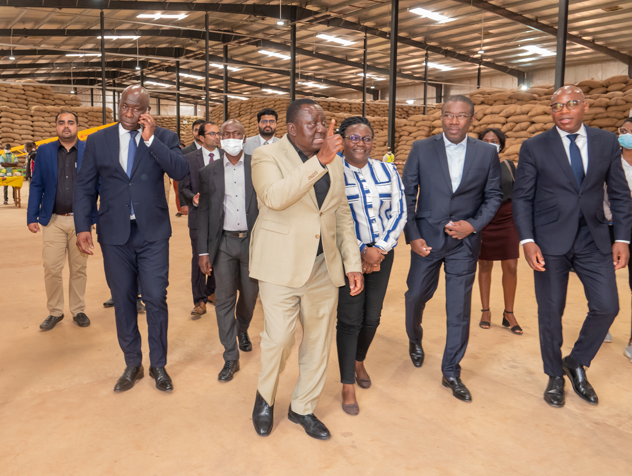 Benin's Minister of Agriculture very impressed by GDIZ