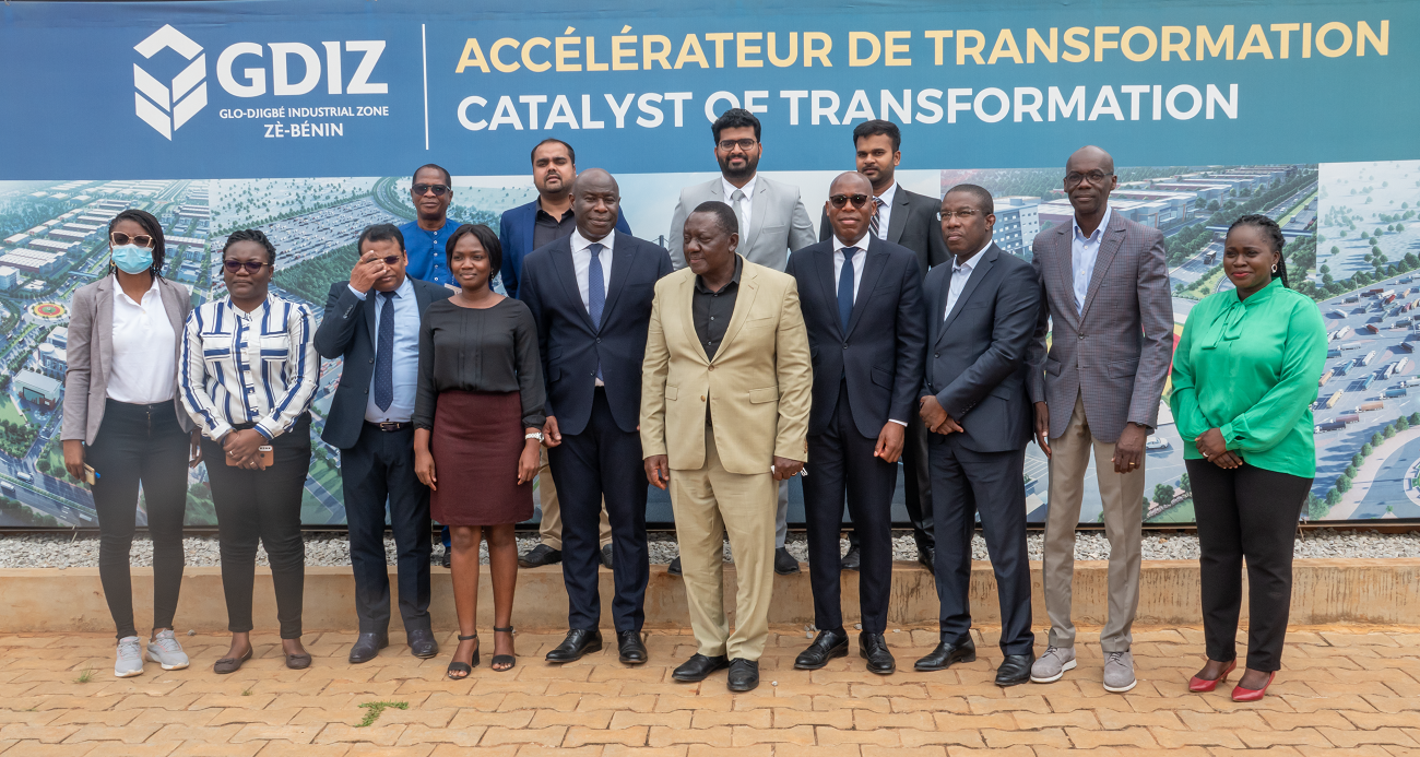 Benin's Minister of Agriculture very impressed by GDIZ