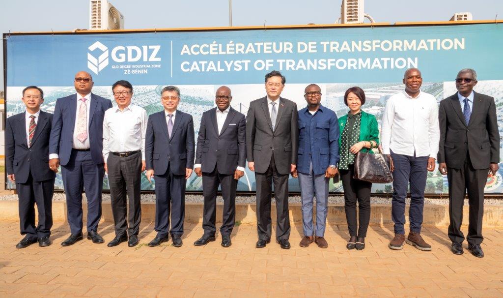Le Ministre des Affaires étrangères Chinois en visite à GDIZ