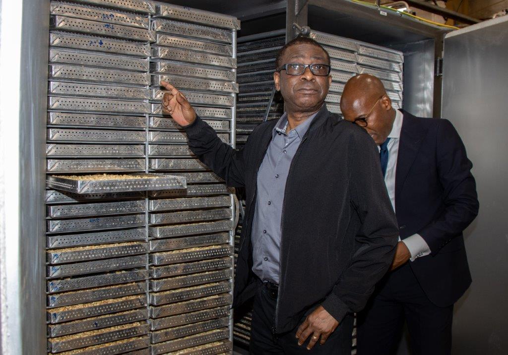 M. Youssou N’DOUR découvre la GDIZ