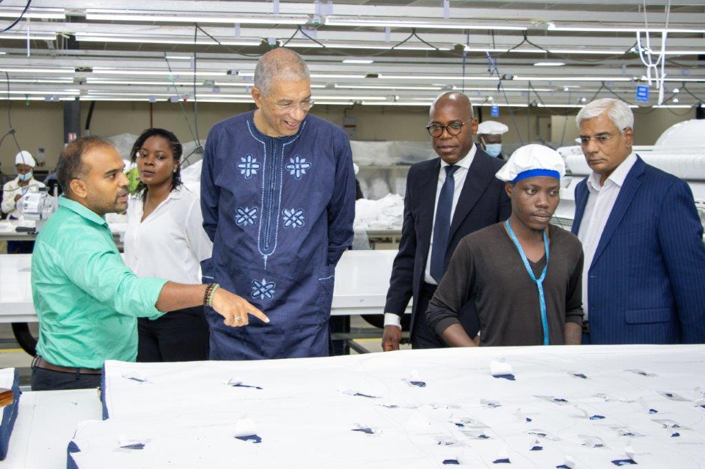 Mr. Lionel Zinsou, former Prime Minister of Benin, visits the GDIZ