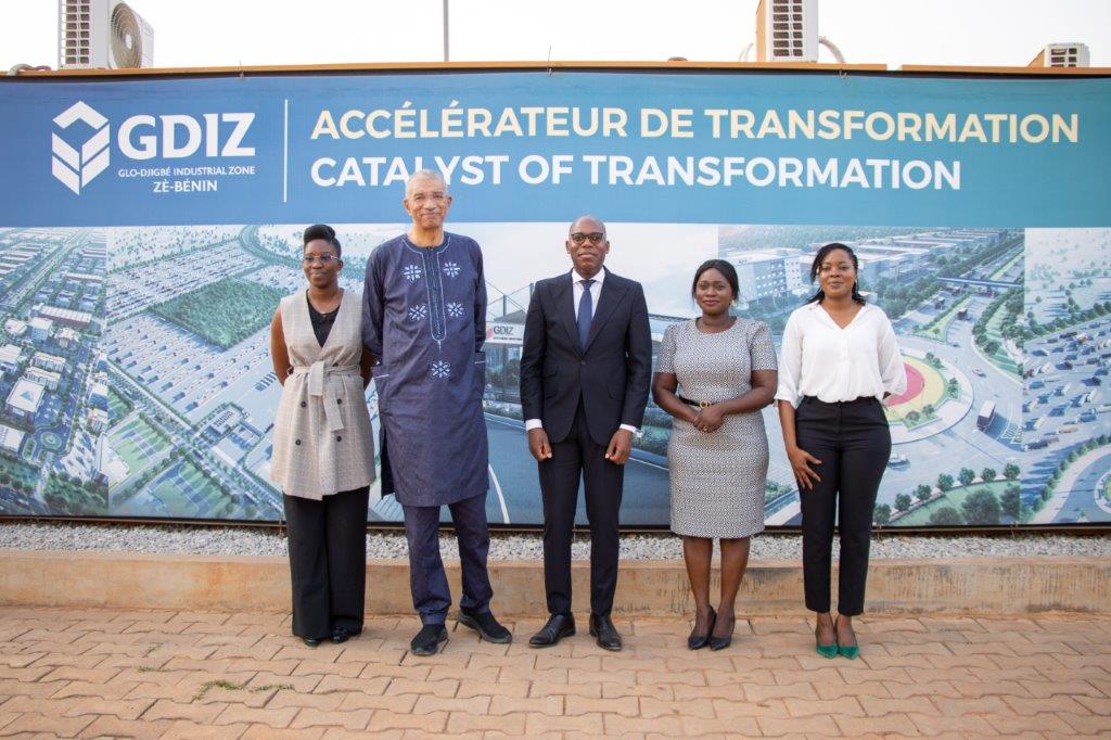 Mr. Lionel Zinsou, former Prime Minister of Benin, visits the GDIZ