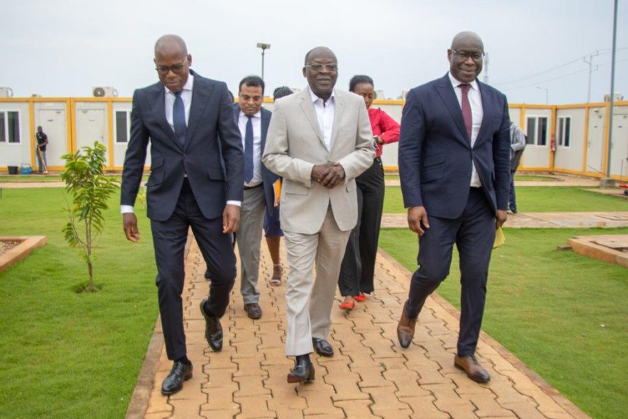 Abdoulaye Bio Tchané visit GDIZ