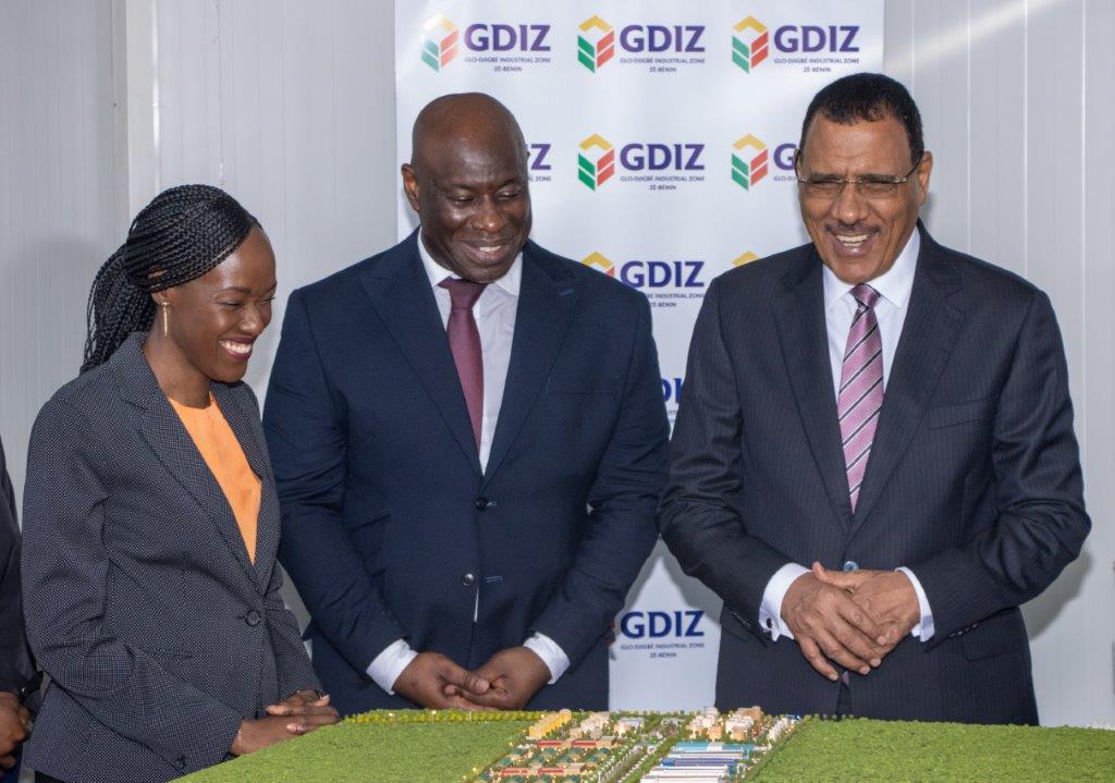 Official visit to GDIZ of H.E.M. MOHAMED BAZOUM President of the Republic of Niger