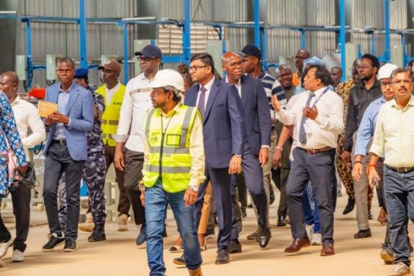 Visit to GDIZ of the Minister of Energy, Water, and Mines of Benin