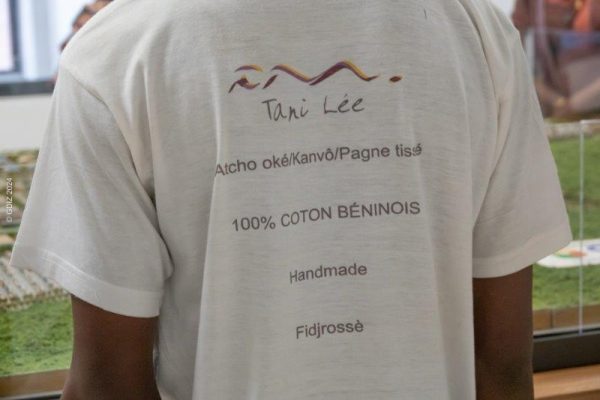 Beninese weavers impressed by the quality of '’Made in Benin’' cotton yarns produced at Glo-Djigbé