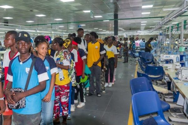 Students and pupils discover Glo-Djigbé Industrial Zone (GDIZ)