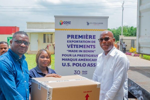 Glo-Djigbé Industrial Zone (GDIZ) is exporting its first ‘Made in Benin’ garments for the American brand U.S. Polo Assn.