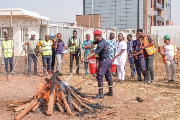 GDIZ firefighting training