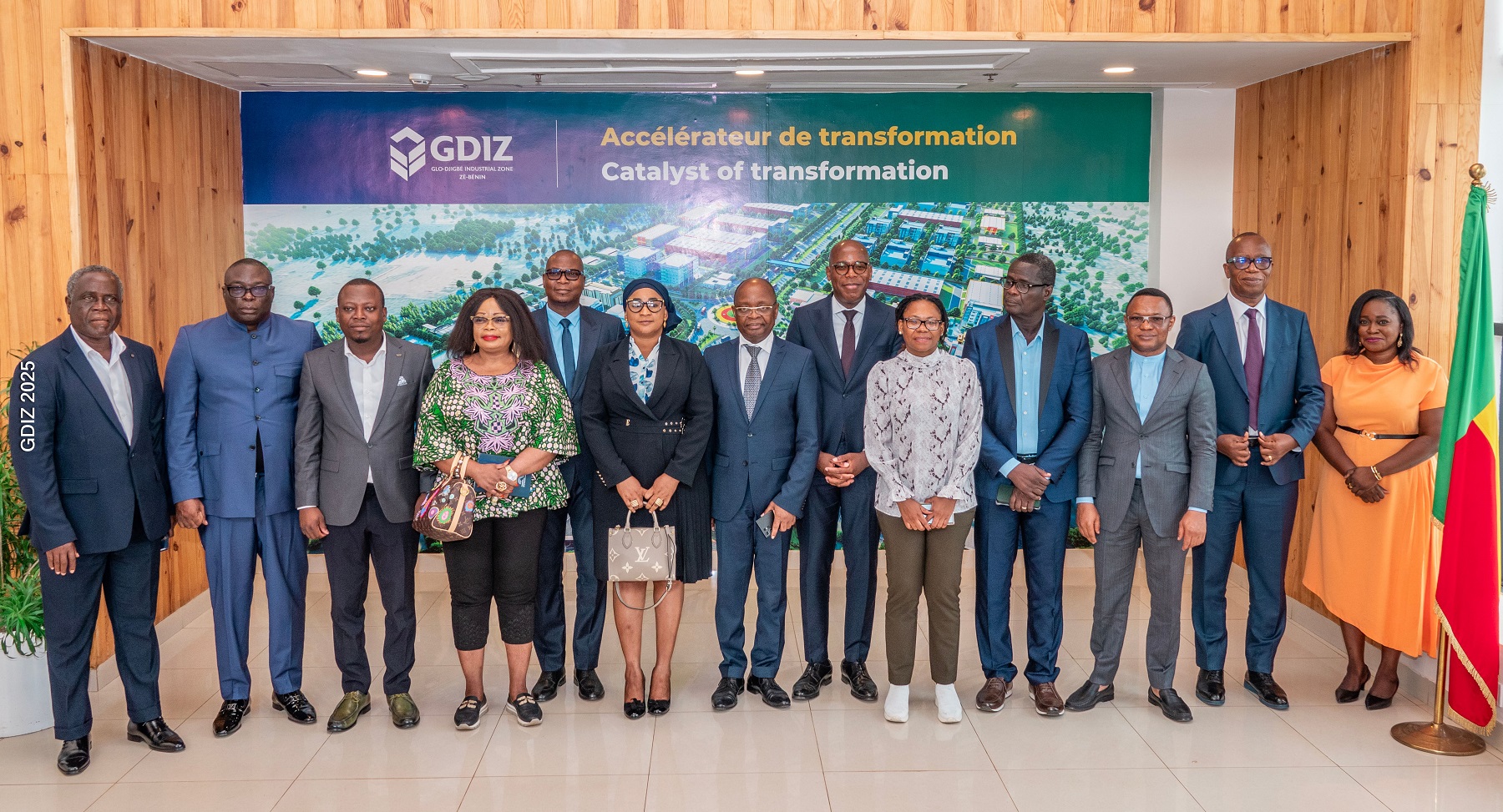 The minister-counsellors discover GDIZ