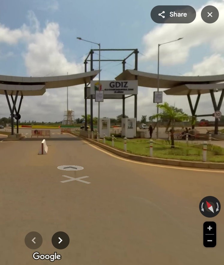 GDIZ virtual walkthrough - google streetveiw