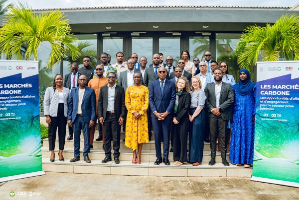 Carbon markets workshop : SIPI-BENIN S.A. stands alongside private sector stakeholders