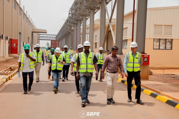 Energy supply for industries in GDIZ : SBPE Managing Director reviews Progress of Gas Pipeline Works
