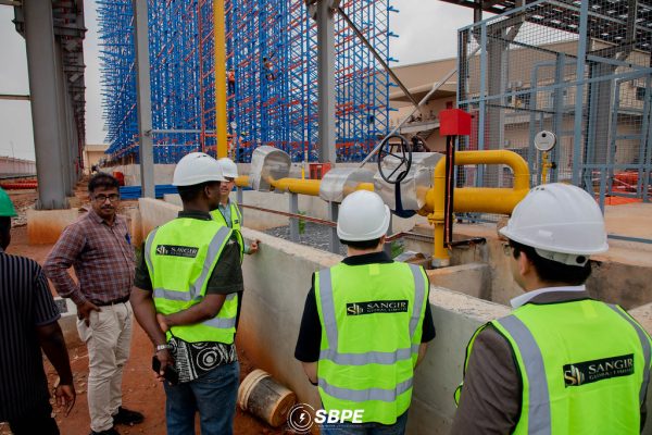 Energy supply for industries in GDIZ : SBPE Managing Director reviews Progress of Gas Pipeline Works