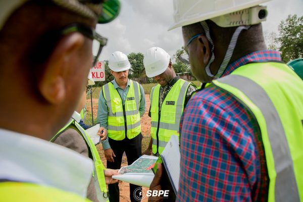 Energy supply for industries in GDIZ : SBPE Managing Director reviews Progress of Gas Pipeline Works