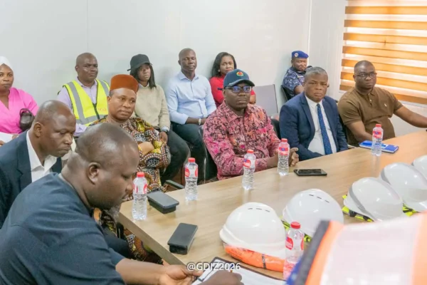 Benin’s Minister of Agriculture, Livestock and Fisheries reviews progress at EHUA Industries construction site in GDIZ Benin’s Minister of Agriculture, Livestock and Fisheries reviews progress at EHUA Industries construction site in GDIZ