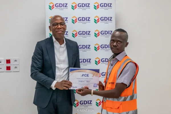 SIPI BENIN S.A., GEDC, SODAPA and BGTS celebrate their employees
