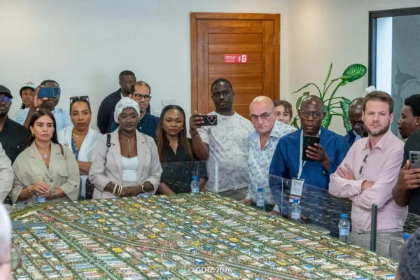 Participants in the Deposit and Consignment Funds Forum visit GDIZ